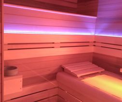 Bavo Saunabouw Verlichting Sauna 3